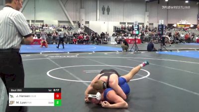 184 lbs C Of 8 #2 - Jacob Hansen, Cal State Bakersfield vs Max Lyon, Purdue