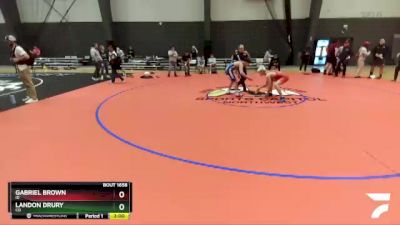 145 lbs Semifinal - Gabriel Brown, ID vs Landon Drury, CO