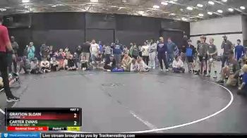 80 lbs Grayson Sloan, Eastside vs Carter Evans, Team Bear Navy