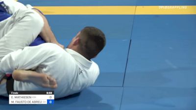 Espen Mathiesen vs Marcelo Fausto 2022 European Championships - FloZone