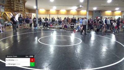 110 lbs Quarterfinal - Santino Aniska, Scranton vs Jaydenn Stranger, Monroeton