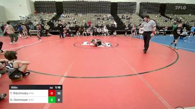 65 lbs Rr Rnd 1 - Tyler Ribchinsky, Pride Wrestling vs Dallas Donmoyer, Warrior WC