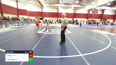 138 lbs Quarterfinal - Landan Gray, MetroWest United vs Kiaben Kennedy, MetroWest United