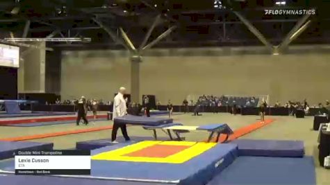Lexie Cusson - Double Mini Trampoline, ETA - 2021 USA Gymnastics Championships
