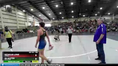 135 lbs Cons. Round 4 - Quincy Edmunds, Cedar Valley vs Keagon Wise, Mountain Ridge