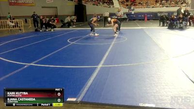 107 lbs Quarterfinal - Iliana Castaneda, Sunnyside vs Kairi Kutyba, Poston Butte