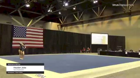 Hayden Jobe - Women's Group, Acro Explosion - 2021 USA Gymnastics Championships