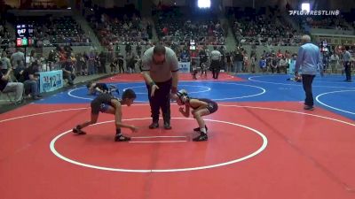 64 lbs Consolation - Ledger Dukes, Jenks Youth Wrestling vs Eric Terrazas, Newcastle Youth Wrestling