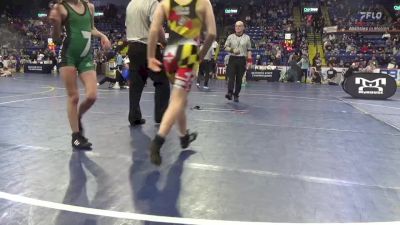 75 lbs Semifinal - Avery Haber, Wyoming Seminary vs Sydney Bruno, Hazleton