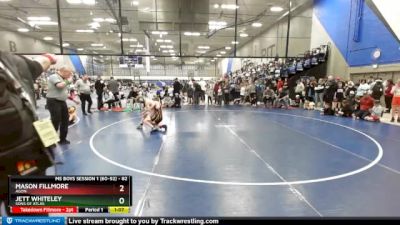 82 lbs Cons. Round 4 - Jett Whiteley, Sons Of Atlas vs Mason Fillmore, Agon