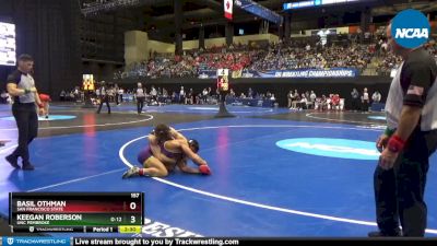 157 lbs Cons. Round 1 - Basil Othman, San Francisco State vs Keegan Roberson, UNC Pembroke