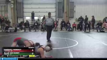 115 lbs Round 5 (6 Team) - Marshall Morency, Team Ohio vs Blaze Van Gundy, Team 922