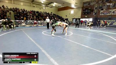 126 lbs Cons. Round 4 - Joseph Martinez, South Hills vs Aiden Andreas, Eleanor Roosevelt