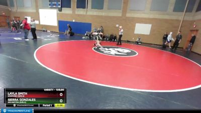 105lbs Cons. Round 6 - Sierra Gonzales, Arlington (Girls) vs Layla Smith, Hanford (Girls)