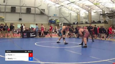 125 kg Consi Of 8 #1 - Joe Foret, Grizzly Wrestling Club vs Luke Ready, Michigan Regional Training Center