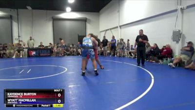 250 lbs Round 1 (8 Team) - Kaydence Burton, Tennessee vs Wyatt MacMillan, Arkansas