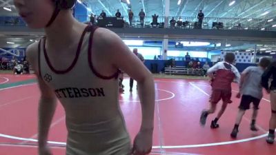 85 lbs Round 3 (6 Team) - Logan Rowlands, Bishop Watterson vs Max Miller, Barberton