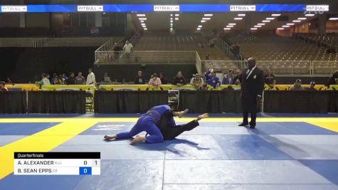 ALBERT ALEXANDER vs BRANDON SEAN EPPS 2024 Pan Jiu Jitsu IBJJF Championship