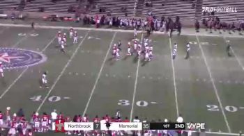 Replay: Northbrook vs Houston Memorial | Oct 8 @ 7 PM