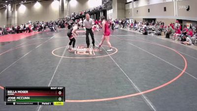 135 lbs Semifinal - Josie Mccunn, Red Oak vs Bella Moser, Ozark