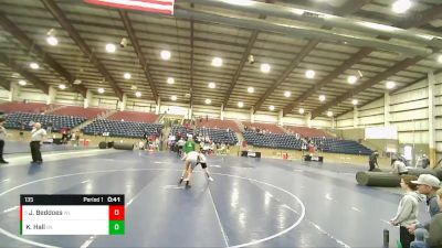 135 lbs 5th Place Match - Jack Beddoes, Murray vs Koy Hall, Aviator Wrestling Club