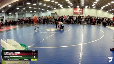 138 lbs Cons. Round 3 - Giovanni Leonardi, Hampton vs Branagan Egger, Reel Wrestling Club