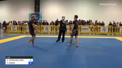 RODRIGO FRANCIONI DIAS vs FRANCISCO CUNEO 2020 IBJJF Pan No-Gi Championship