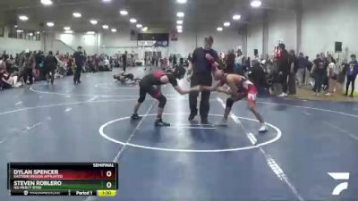 116 lbs Semifinal - Steven Roblero, No Mercy BTSD vs Dylan Spencer, Eastern Region Affiliated