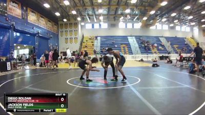 152 lbs Round 4 (8 Team) - Jackson Fields, Eagle Empire vs Diego Roldan, Oakleaf Wrestling Club