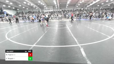 165 lbs Quarterfinal - Nebi Tsarni, MD vs Emily Riopel, SC