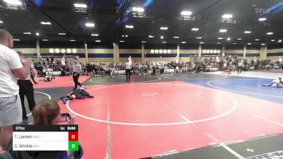 87 lbs Rr Rnd 3 - Tavin Lamarr, Kalispell WC vs Chase Winkle, Mat Demon WC