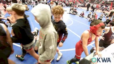 68 lbs Rr Rnd 2 - Brody Schechter, Perry Wrestling Academy vs Oakley Blankenship, Clinton Youth Wrestling