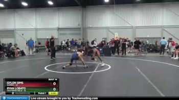 126 lbs Placement Matches (8 Team) - Gylon Sims, Illinois vs Ryan Lobato, California Gold