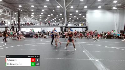 113 lbs Finals (2 Team) - Mason M. Comegys, Mavericks vs Anthony Isaac, BTS