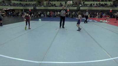 60 lbs Round 2 - Zayne Flaskey, Summit Wrestling Academy vs Rj Timmerman, St. Peter Youth Wrestling