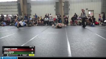 80 lbs Round 1 (8 Team) - Zach Dixon, Diamond Fish vs Jeremy Carver, Olympia