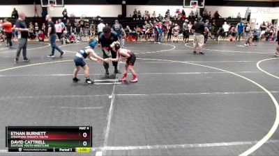 64 lbs Round 3 - David Cattrell, Eastside Youth Wrestling vs Ethan Burnett, Stratford Knights Youth