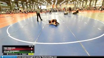 84 lbs Rd# 2 10:30am Friday - Dylan Daugherty, Team Michigan vs Teo Triscaro, Terps Xtreme