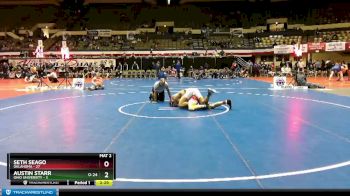 197 lbs Finals (2 Team) - Seth Seago, Oklahoma vs Austin Starr, Ohio University