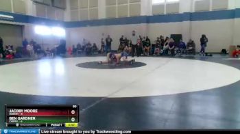 90 lbs Round 3 (4 Team) - Jacoby Moore, Hobart vs Ben Gardner, Carmel