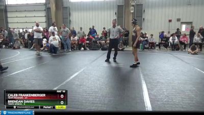 110 lbs Round 6 (8 Team) - Caleb Frankenberger, Team Missouri vs Brendan Davies, Terps Xpress