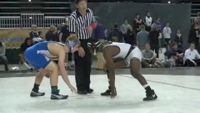 152lbs Jason Luster The Kiski School- vs. Bobby Burg Mercersburg Academy-