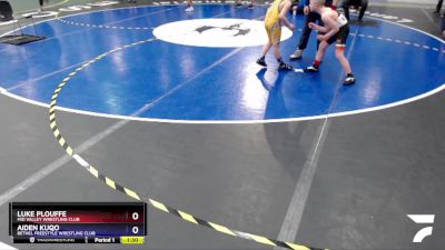 70 lbs Round 2 - Aiden Kuqo, Bethel Freestyle Wrestling Club vs Luke Plouffe, Mid Valley Wrestling Club