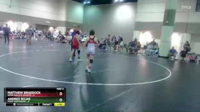 106 lbs Round 1 (6 Team) - Andres Rojas, Miami SouthRidge vs Matthew Braddock, NFWA Oakleaf Knights