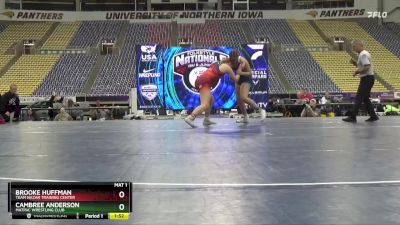 190 lbs 1st Place Match - Brooke Huffman, Team Nazar Training Center vs Cambree Anderson, MATPAC Wrestling Club