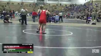 220 lbs Champ - Zac Chrisman, Greeneville vs Jacob Winchester, Signal Mountain