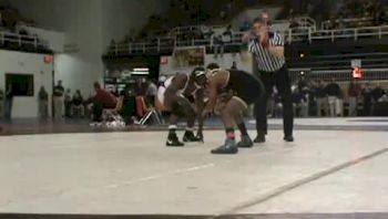 152lbs Jason Luster The Kiski School- vs. Matthew Miller John Carroll-