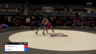 60 lbs Semifinal - Randon Miranda, Greco-Roman National Team vs Max Black, NMU-National Training Center