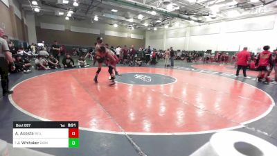 113 lbs Consi Of 16 #2 - Angel Acosta, Bell Gardens vs Jaydon Whitaker, Birmingham