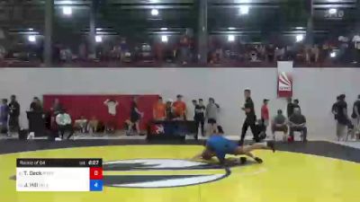 70 kg Round Of 64 - Thomas Deck, West Point Wrestling Club vs Jared Hill, Oklahoma Regional Training Center